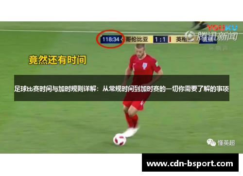 足球比赛时间与加时规则详解：从常规时间到加时赛的一切你需要了解的事项