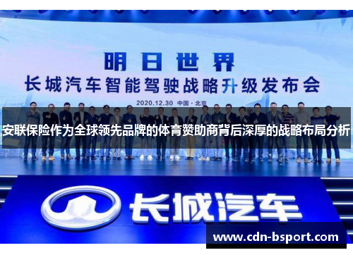 安联保险作为全球领先品牌的体育赞助商背后深厚的战略布局分析