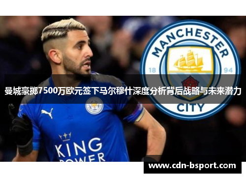 曼城豪掷7500万欧元签下马尔穆什深度分析背后战略与未来潜力 曼城豪掷7500万欧元签下马尔穆什深度分析背后战略与未来潜力